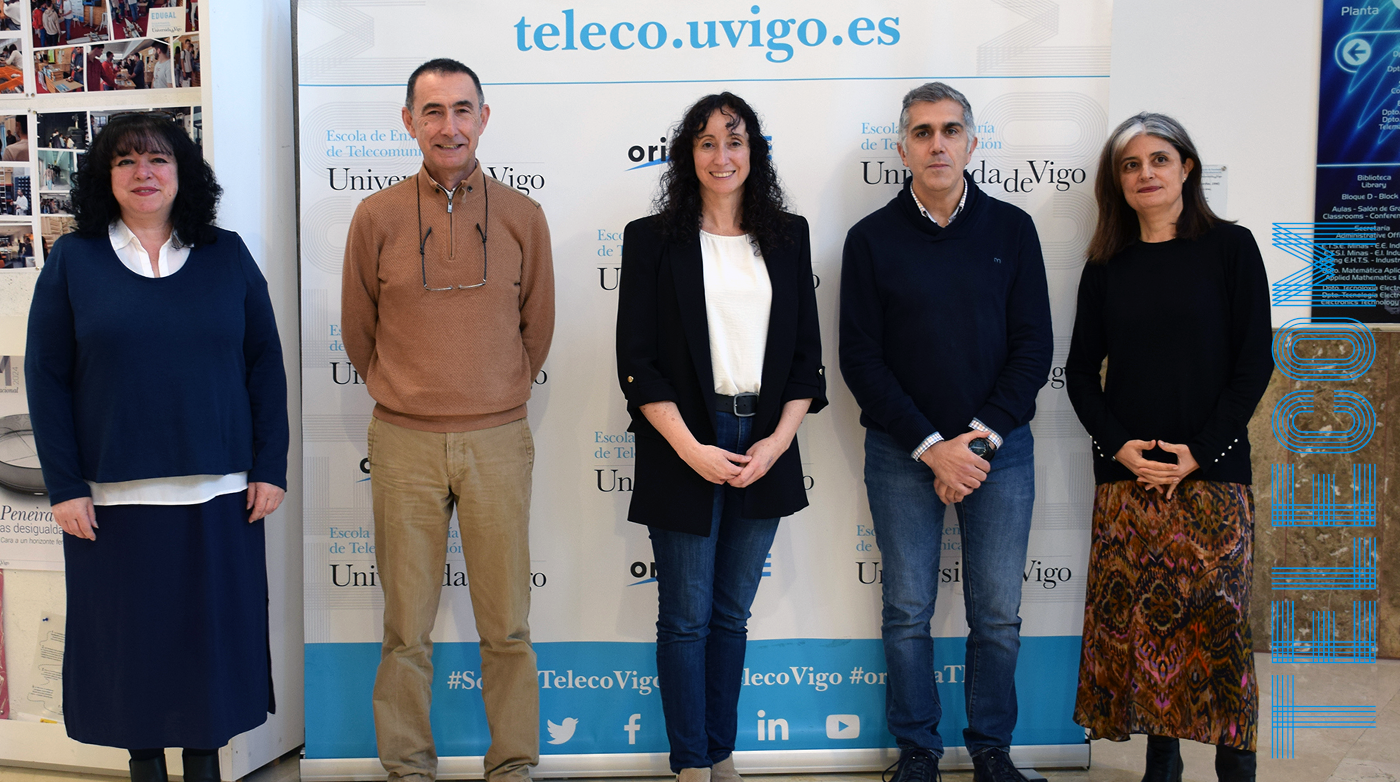 Equipo directivo 2023 de Teleco UVigo