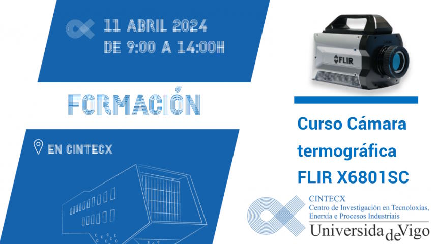 Curso cámara termográfica CINTECX