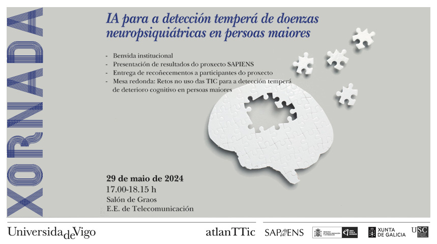 IA para a detección temperá de doenzas neuropsiquiátricas en persoas maiores