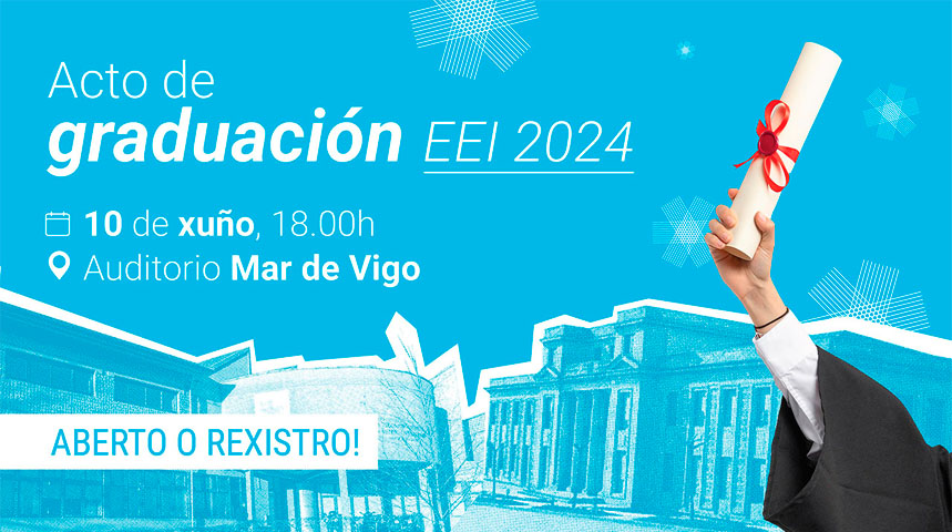 Acto de graduación Escola de Enxeñaría Industrial 2024