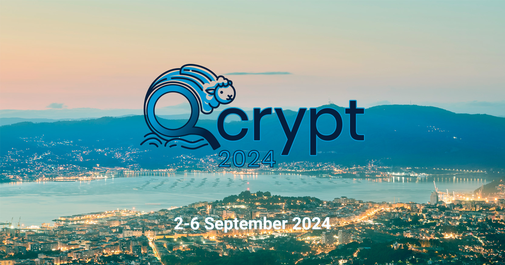 QCrypt congreso criptografía cuántica. Logotipo