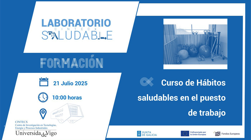 Curso "Hábitos saudables no posto de traballo"